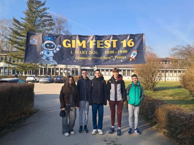 НАШИ ОСМАЦИ ВОЛОНТЕРИ НА 16. ГИМФЕСТУ У ПОЖЕГИ